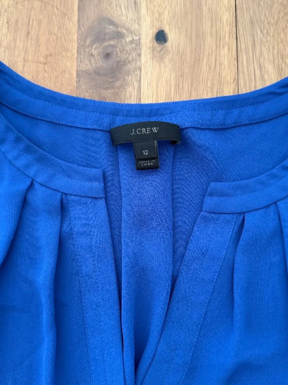 J. Crew Sleeveless Blouse - Size 12